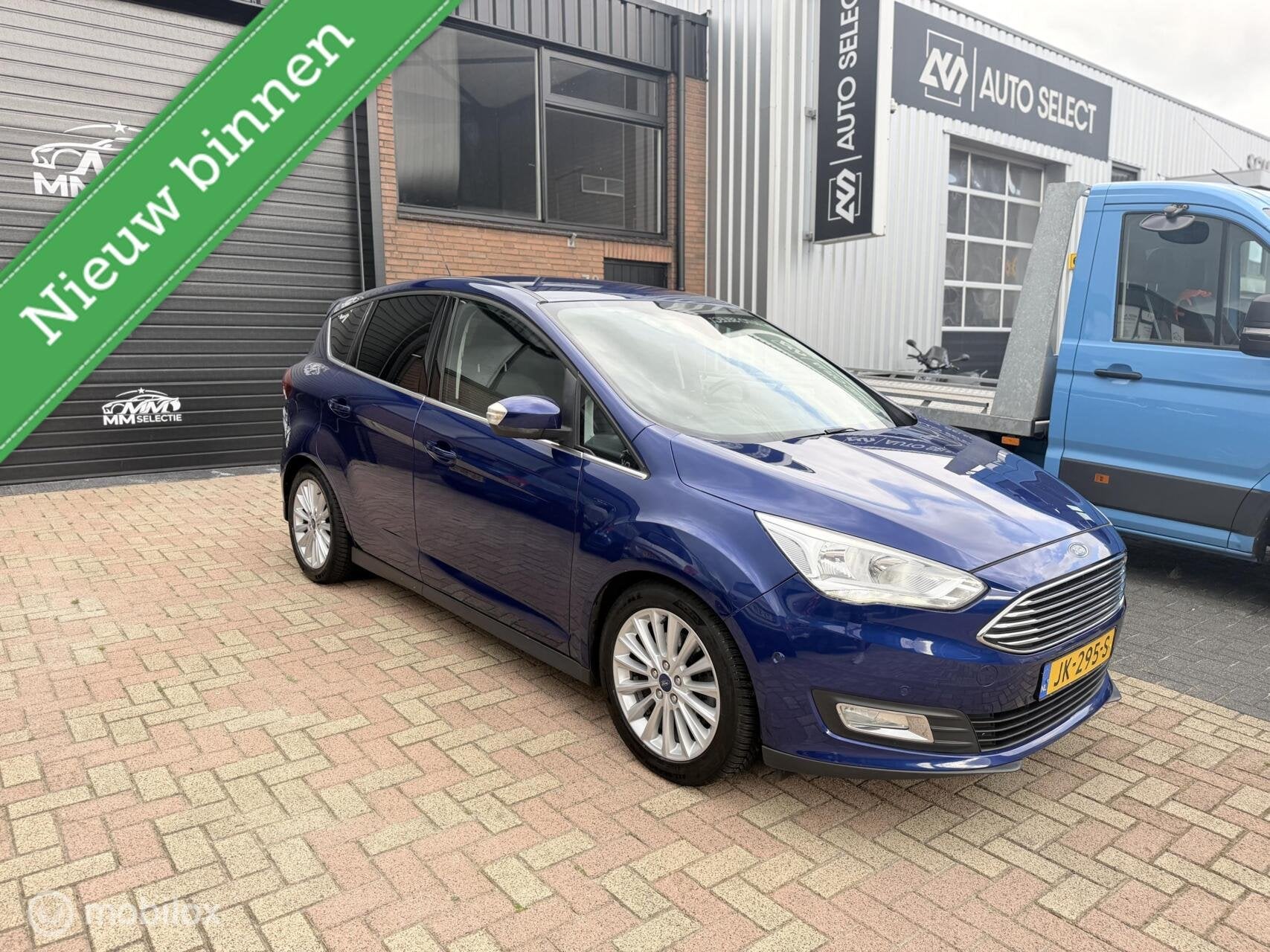Nette Ford C-Max 1.5 Titanium, Nieuw APK bij Aflevering., Auto's, Voorwielaandrijving, Euro 6, 4 cilinders, 150 pk