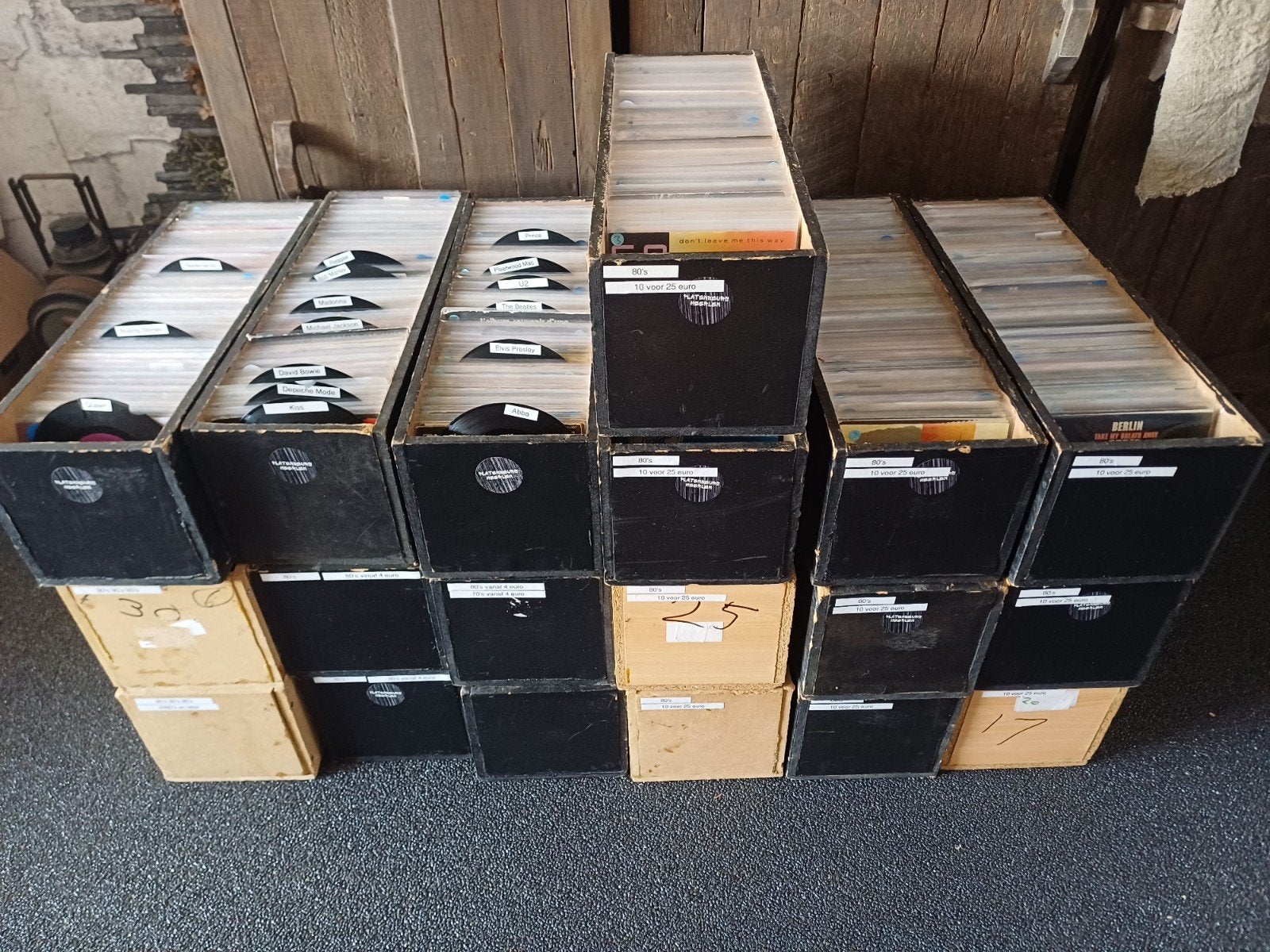 3000 singles: uitzoeken 10 singles voor 25 euro, Cd's en Dvd's, Vinyl Singles, Ophalen, Gebruikt, Pop