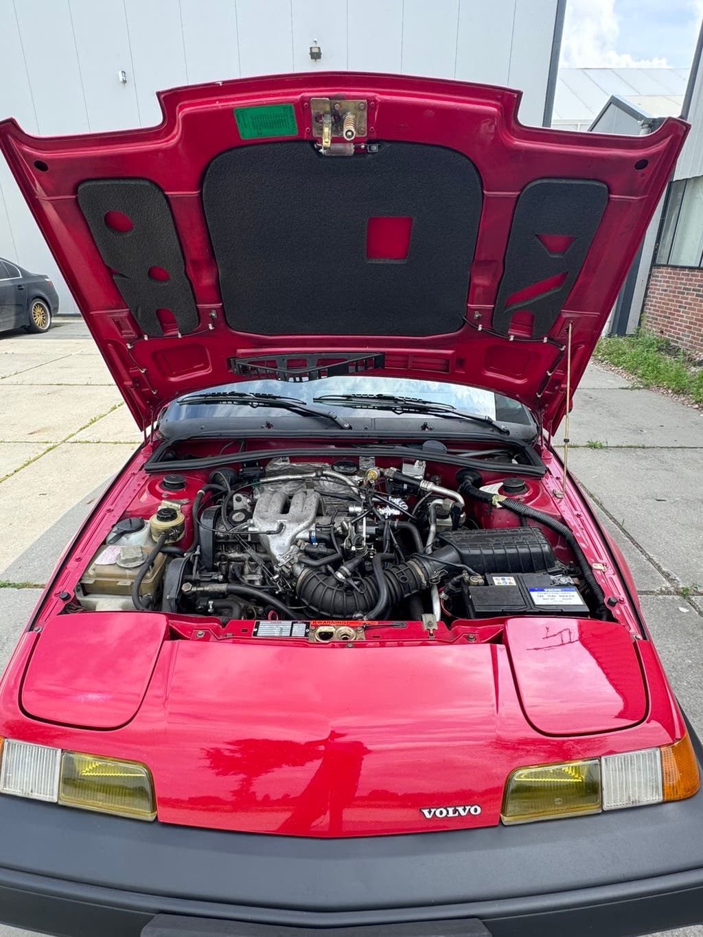 Volvo 480 ES 1987 Rood, foto 6