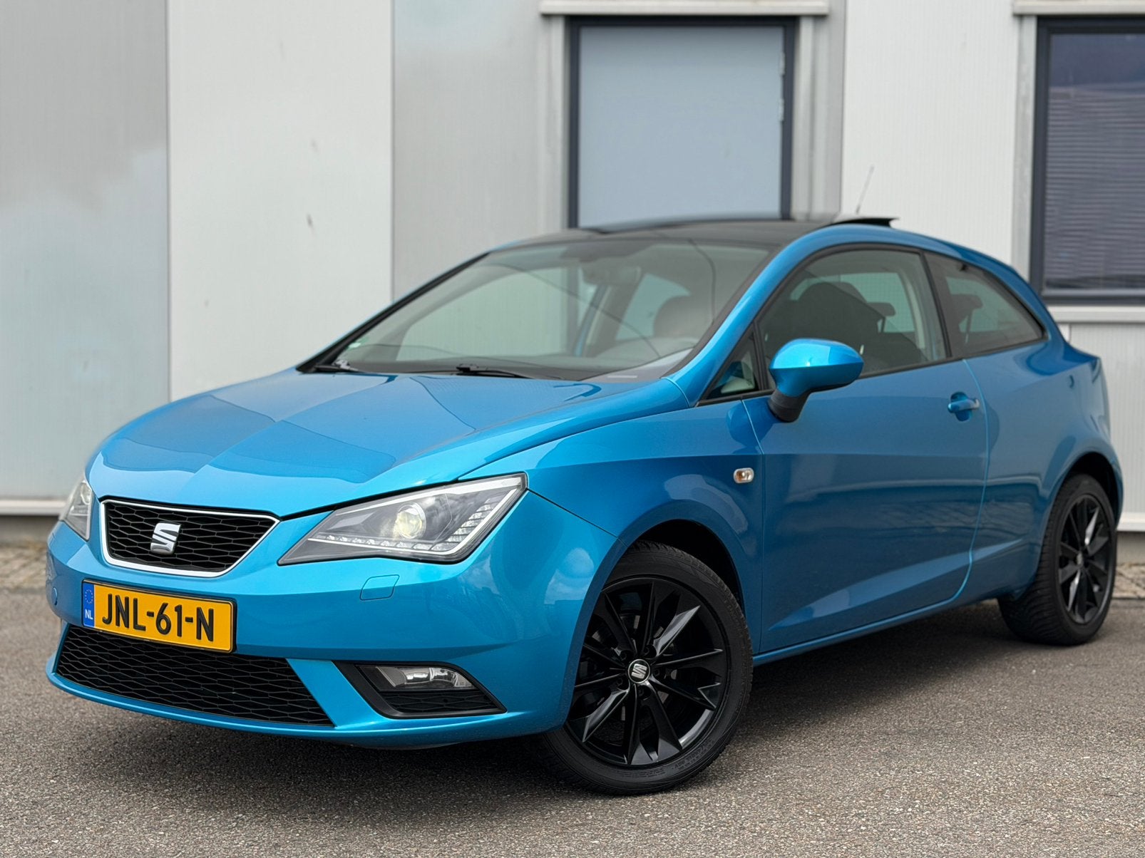 SEAT Ibiza 1.0 TSI SC Style Pano Xenon LED Navi PDC 2016!, Auto's, Seat, Blauw, Ibiza, Bedrijf, Handgeschakeld