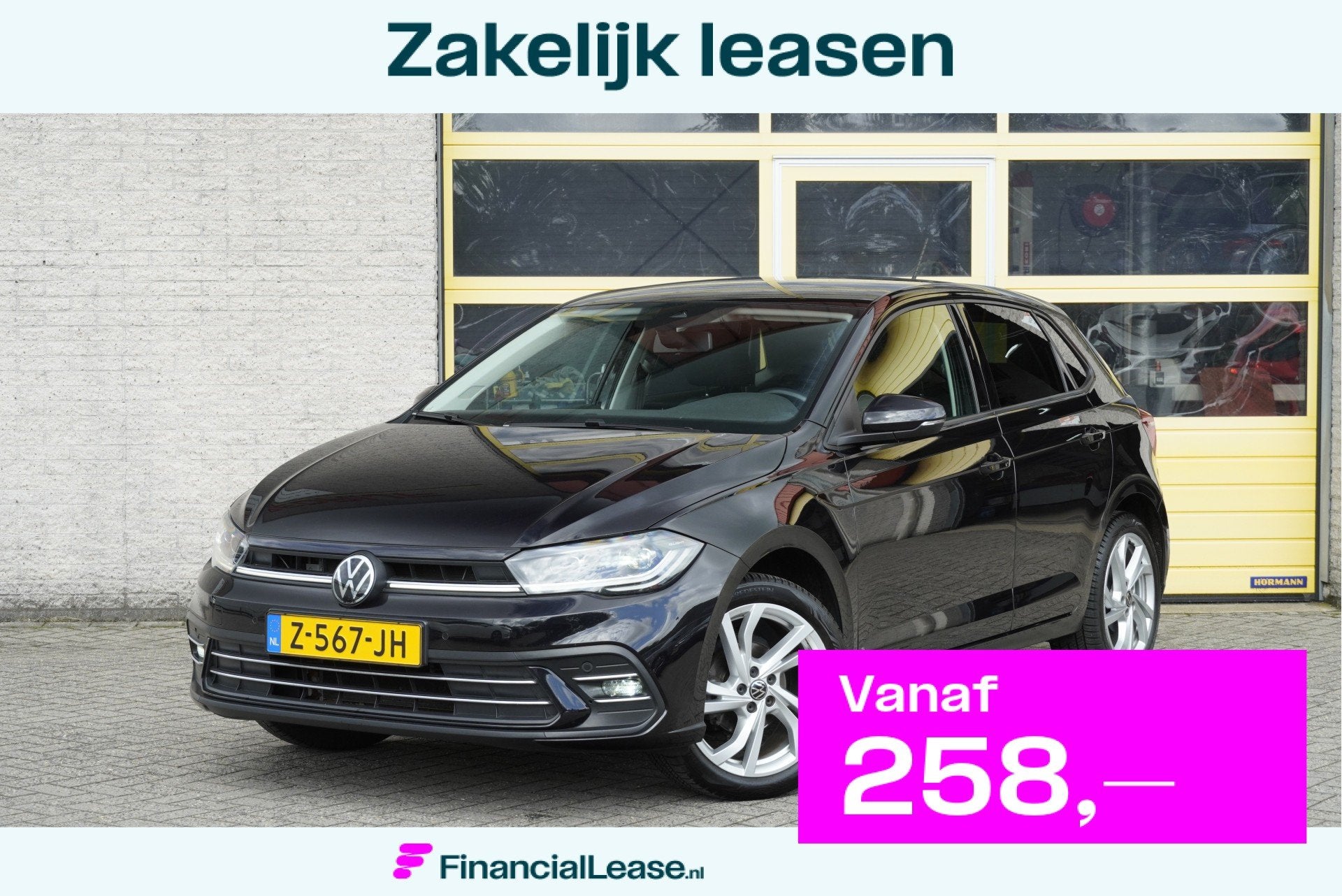 Volkswagen Polo 1.0 TSI 5drs Higline BJ2022 Lmv 17" | Led V+, Dealer onderhouden, Stof, Gebruikt, 580 kg