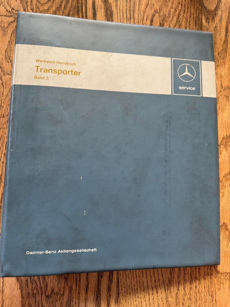 Mercedes Transporter werkplaats handboek versn. + autom. bak, Ophalen of Verzenden