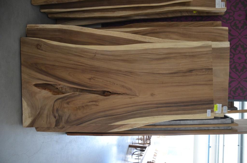 Boomstamtafel 200 cm suar -BT 221 – 2 meter boomstamtafel, Verzenden, Nieuw, Hout