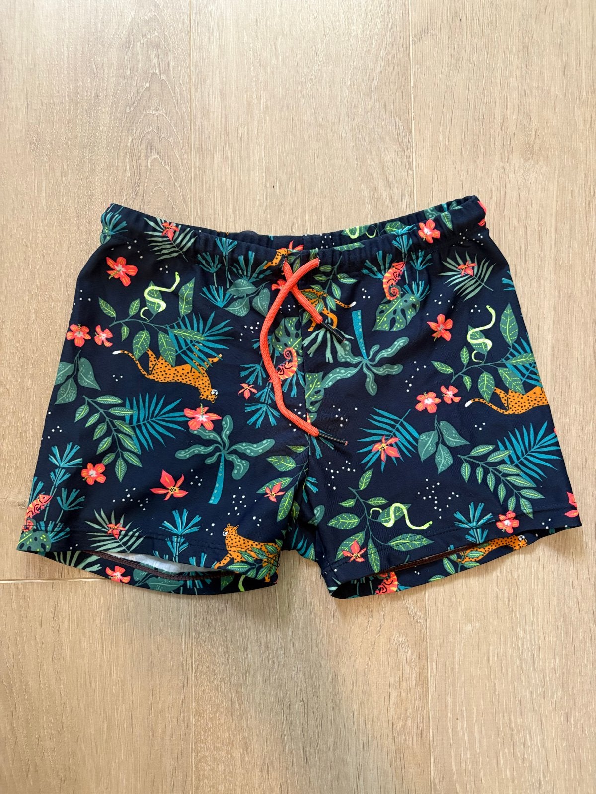 Hema zwembroek jungleprint maat 134/140, Ophalen of Verzenden, Zo goed als nieuw, Zwembroek, Jongen