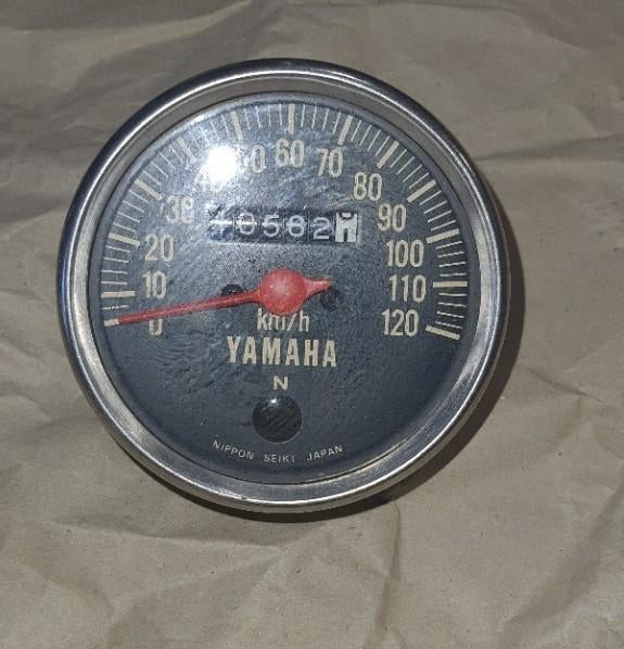 Yamaha FS1 FS50 Ss50 snelheidsmeter kilometerteller, Fietsen en Brommers, Verzenden, Gebruikt