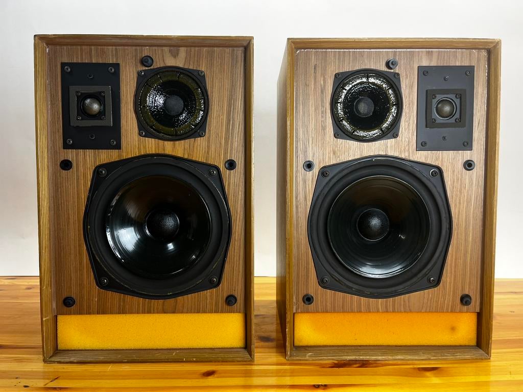 IMF Super Compact II speakers, Gebruikt, A, 60 tot 120 watt, Front, Rear of Stereo speakers