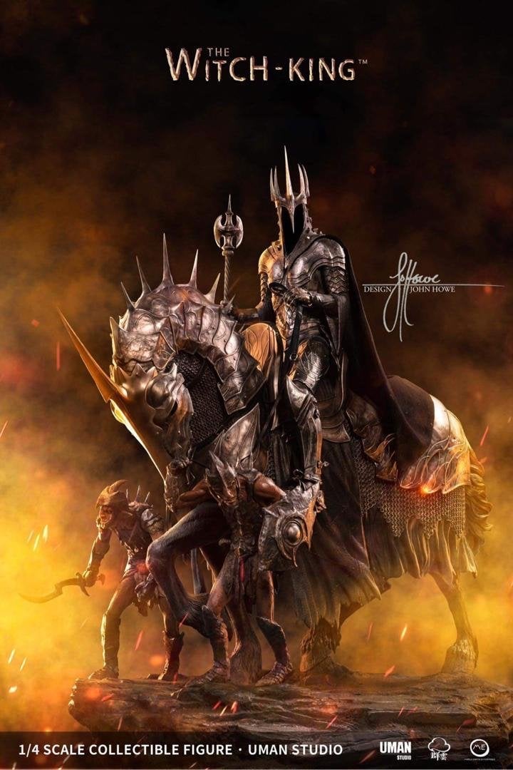 Uman Studio Collectibles The Witch-king 1:4 Statue (Nieuw), Ophalen, Nieuw, Fantasy