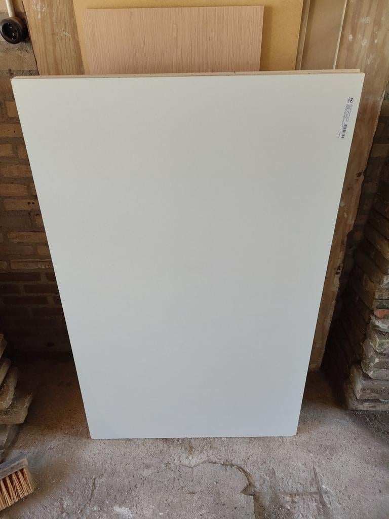 7x Witte Spaanplaat Deurplaten voor Schuifdeursysteem, Ophalen, 80 tot 100 cm, Binnendeur, Minder dan 200 cm