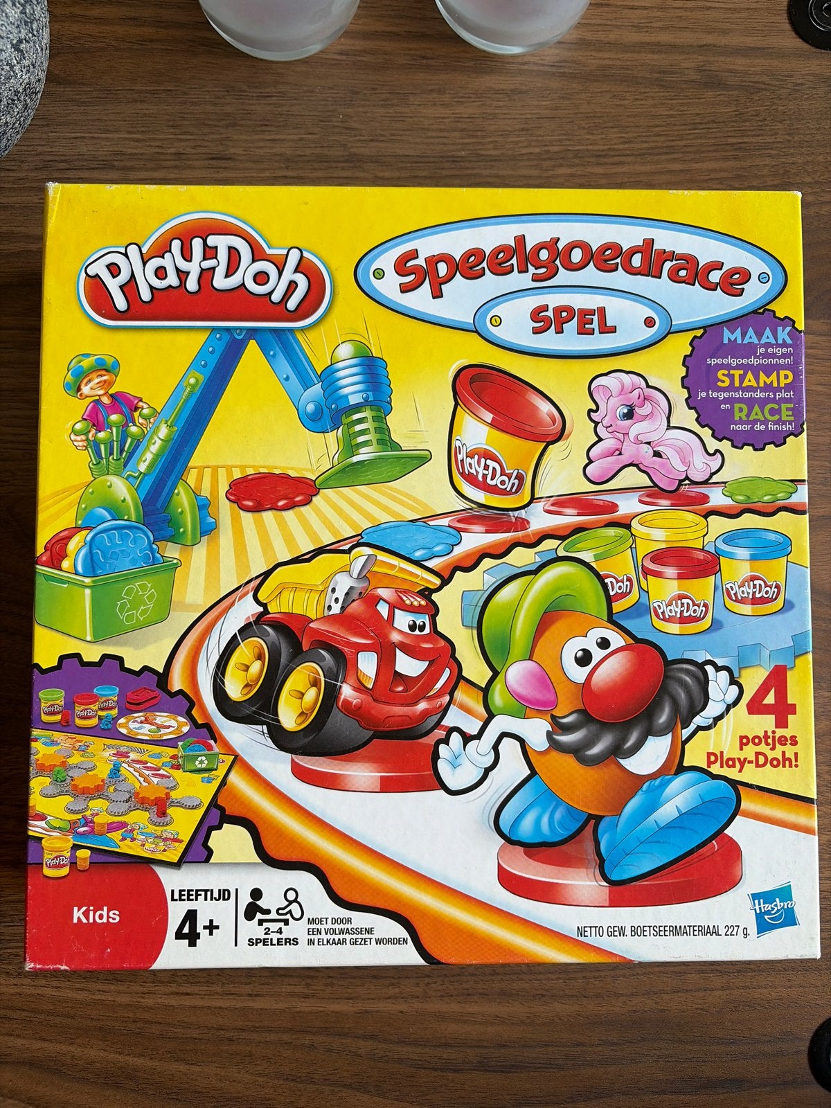 Play-Doh Speelgoedrace Spel - Compleet en Zo Goed als Nieuw, Ophalen of Verzenden, Zo goed als nieuw, Jongen of Meisje