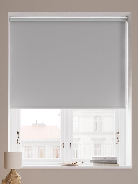 Lichtgrijs Rolgordijn verduisterend 180x170, Huis en Inrichting, Ophalen, Overige merken, Verduisterend, Nieuw