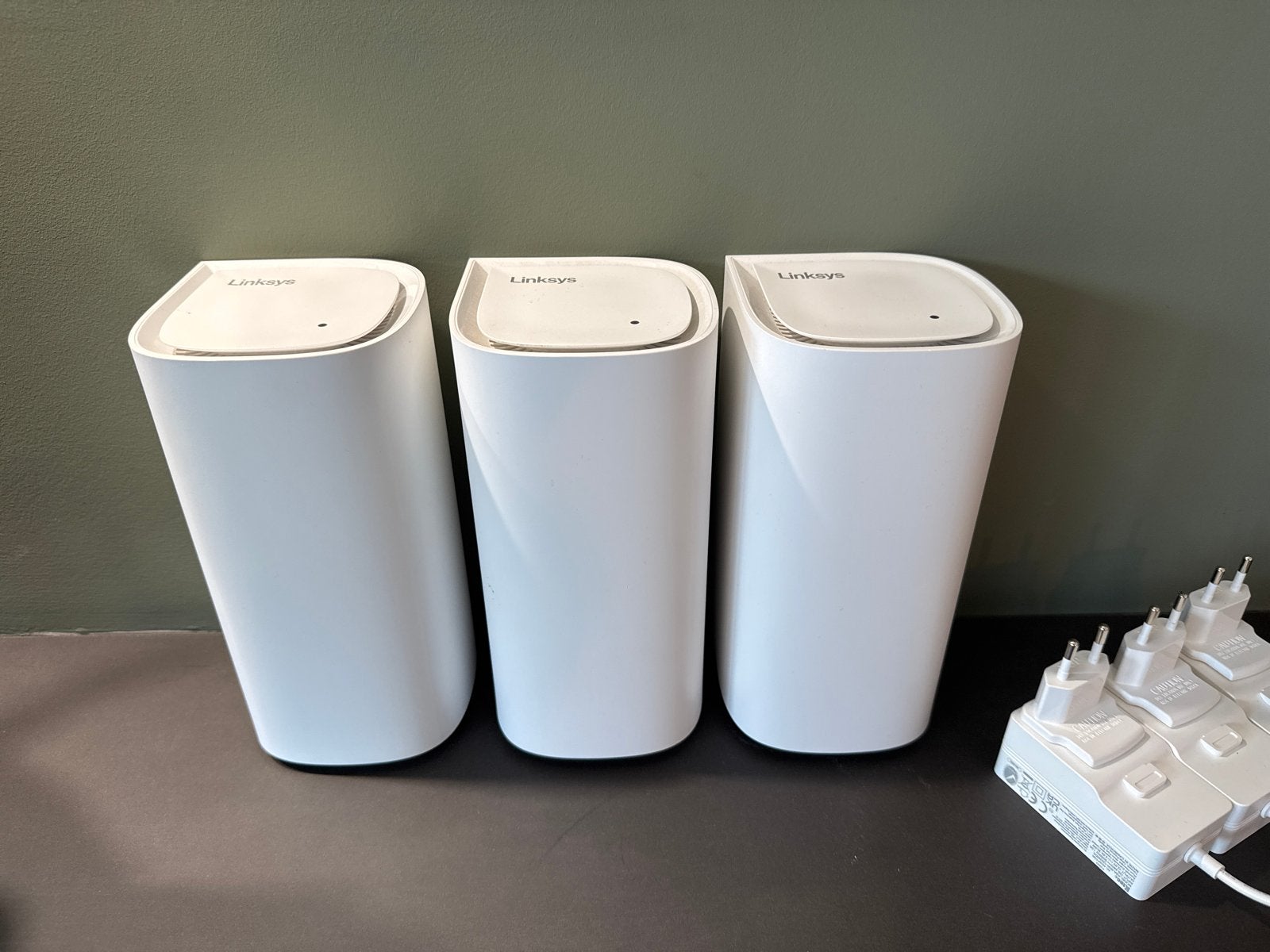 Linksys MX6200 Tri-band WiFi 6E Mesh Router Set, Computers en Software, Routers en Modems, Zo goed als nieuw, Router, Ophalen