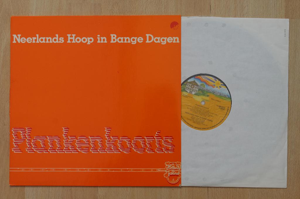 Neerlands Hoop in Bange Dagen: Plankenkoorts vinyl LP, 1972, Cd's en Dvd's, Vinyl | Nederlandstalig, Ophalen of Verzenden, Zo goed als nieuw