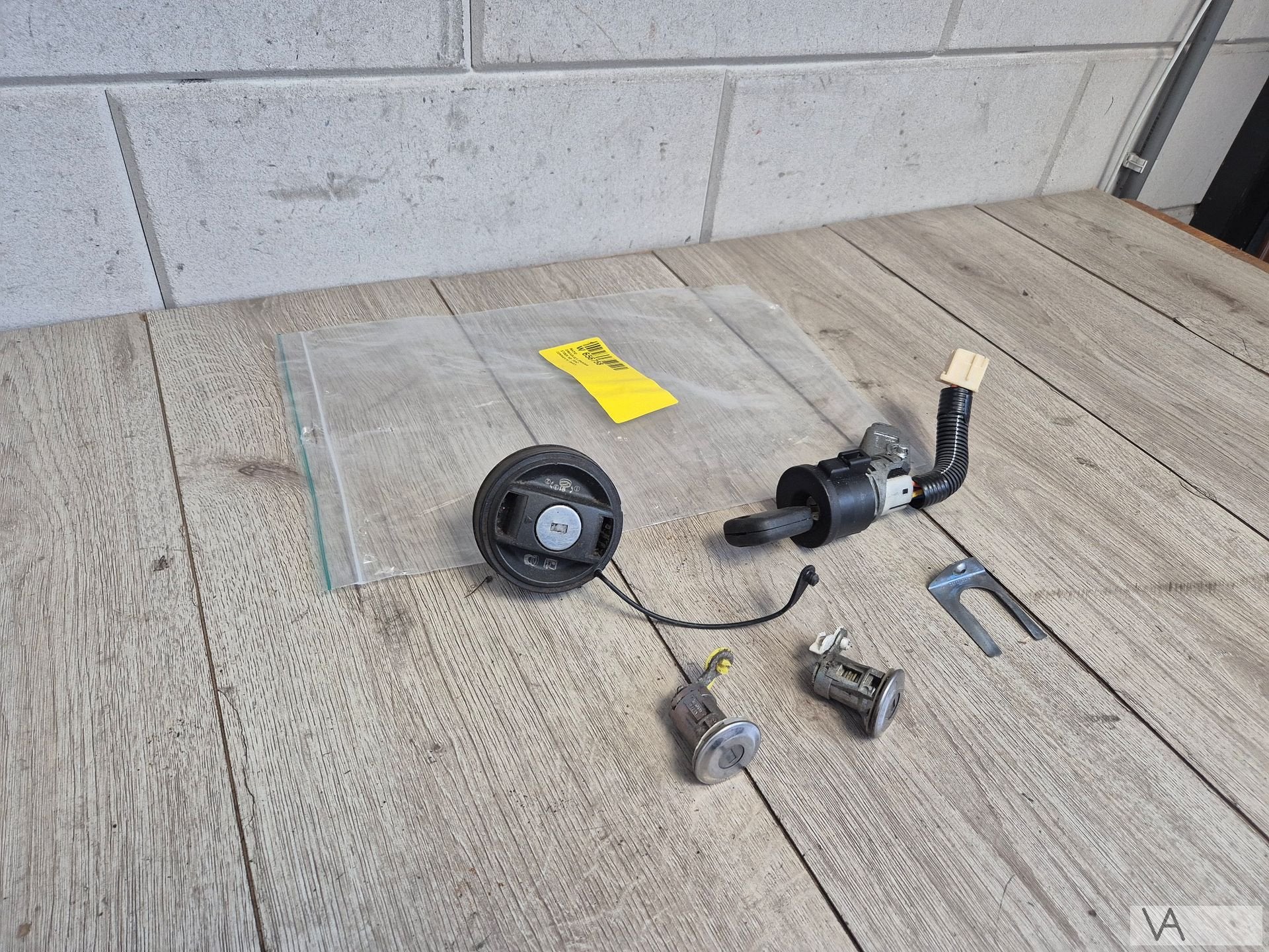 Slotenset contactslot deurslot Peugeot 107 Citroen C1 Aygo, Gebruikt, -, -, Ophalen of Verzenden