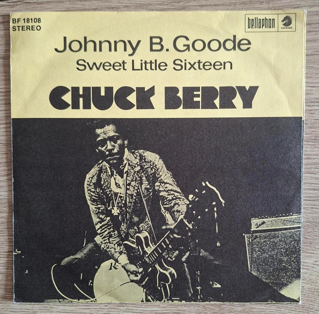 Chuck Berry single Johnny B. Goode Rock & Roll, Gebruikt, 7 inch, Single, Ophalen of Verzenden