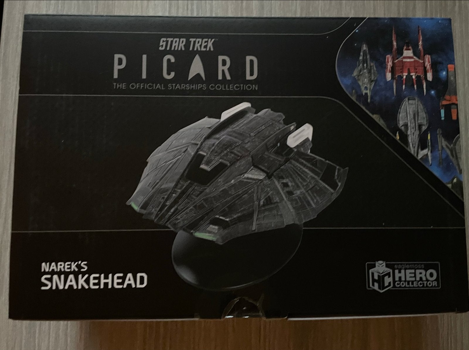 Star Trek Picard Narek's Snakehead Eaglemoss Hero Collector, Ophalen of Verzenden, Nieuw, Tv, Beeldje, Replica of Model