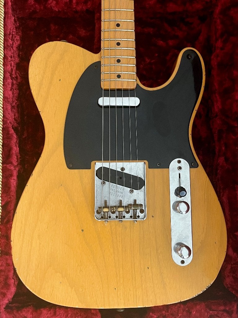 2021 Fender ’52 Telecaster Journeyman Relic Custom Shop, Ophalen, Zo goed als nieuw, Solid body, Fender