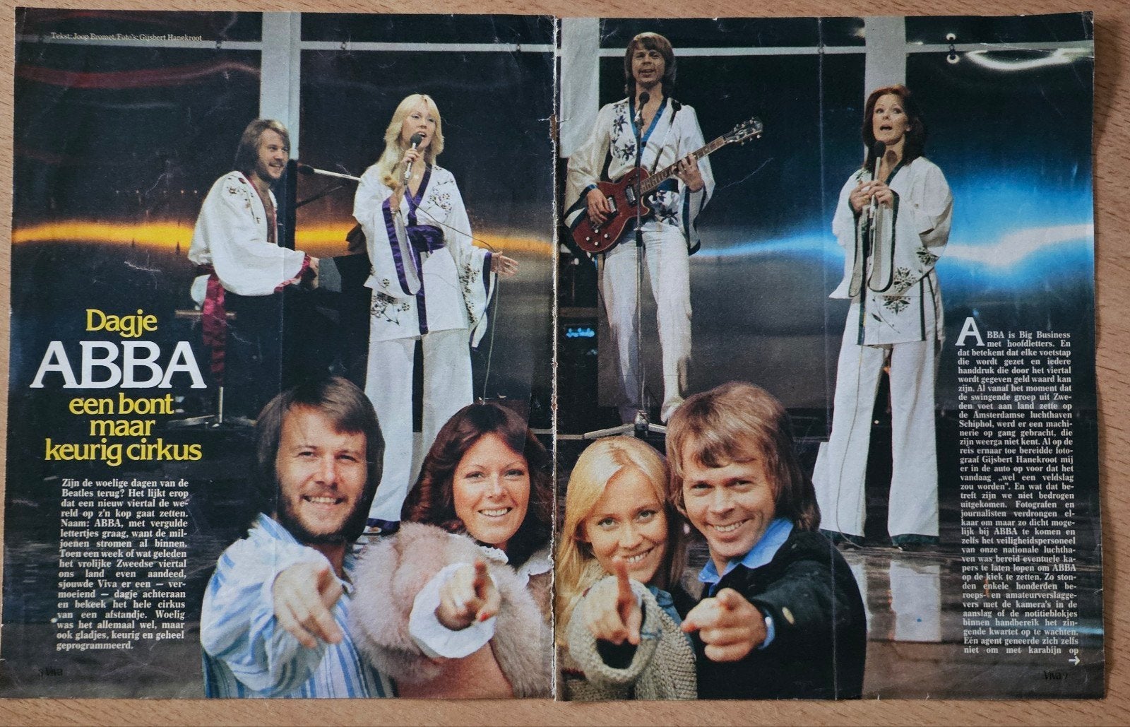 Diverse Abba artikelen, Verzamelen, Ophalen of Verzenden, Boek, Tijdschrift of Artikel