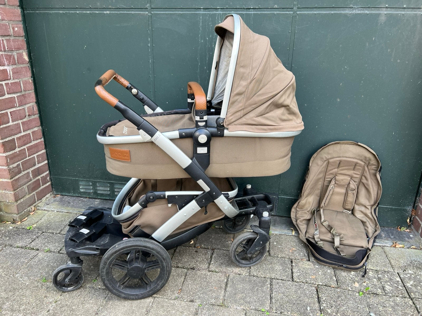 Joolz kinderwagen met bedje + zitje + accessoires, Ophalen, Zo goed als nieuw, Overige merken