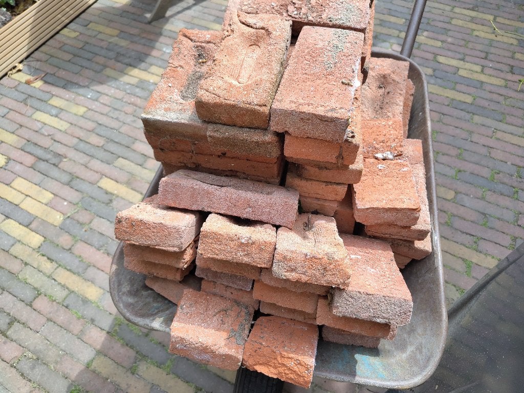 Gevelstenen 210x100x40mm, Doe-het-zelf en Verbouw, Metselstenen, Ophalen, Nieuw, Bakstenen