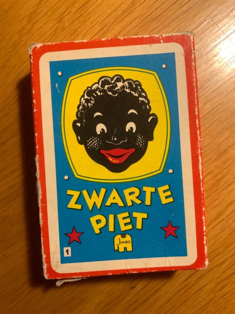 Oude Zwarte Piet Kaartspel +- 1970 - Jumbo nr 1 Compleet