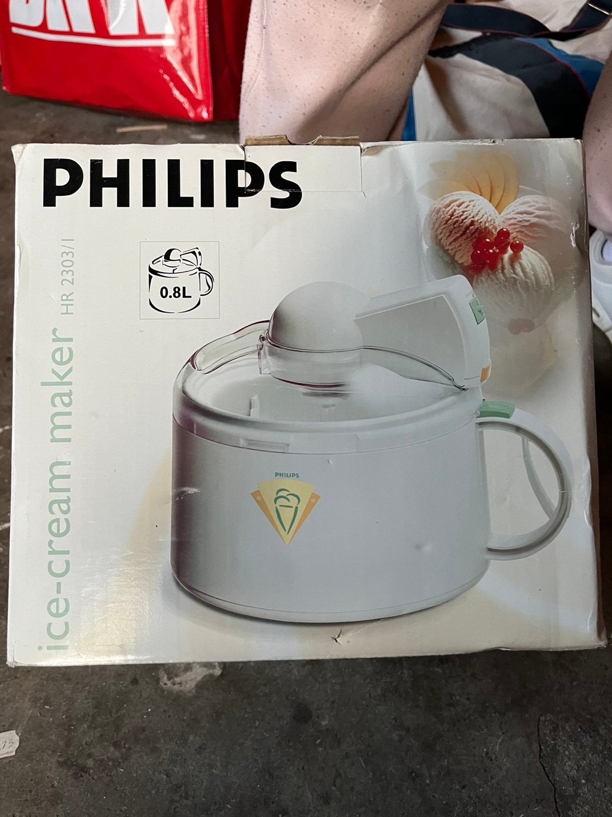Ice cream maker philps, Ophalen