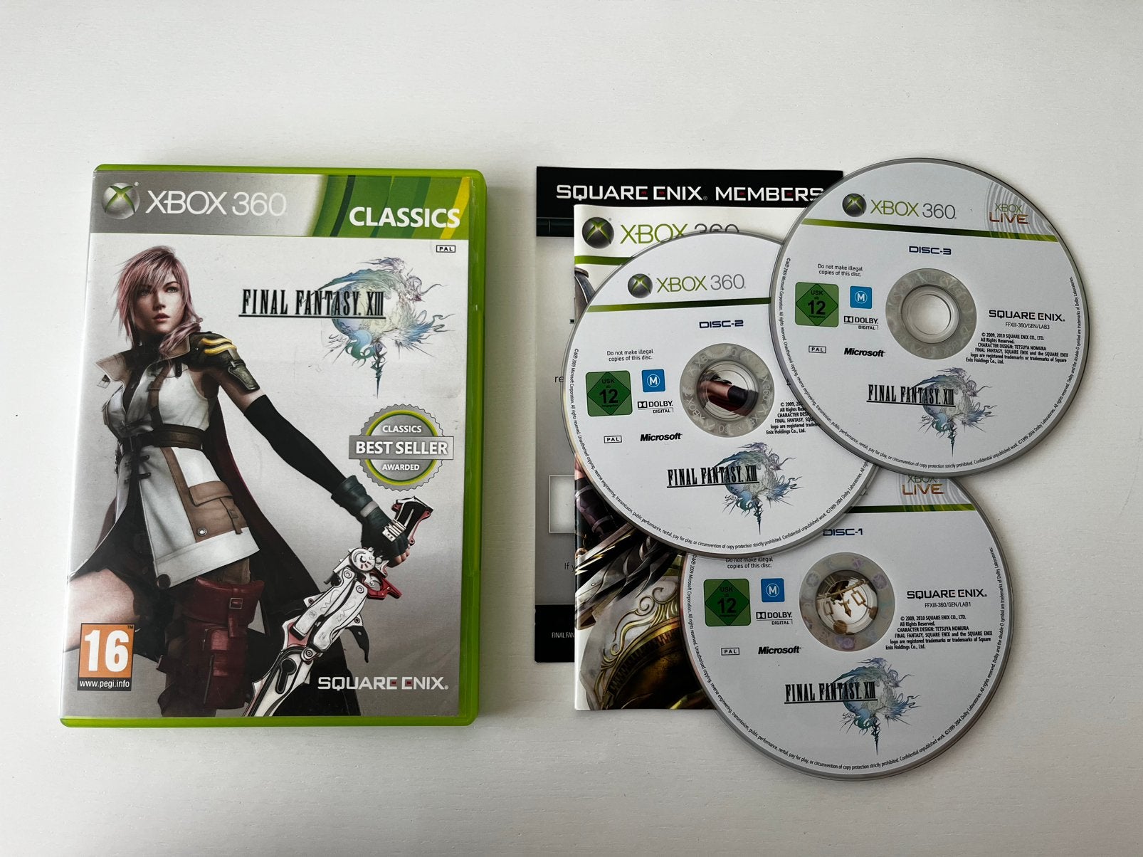Final Fantasy XIII (13), 1 speler, Ophalen of Verzenden, Zo goed als nieuw, Role Playing Game (Rpg)