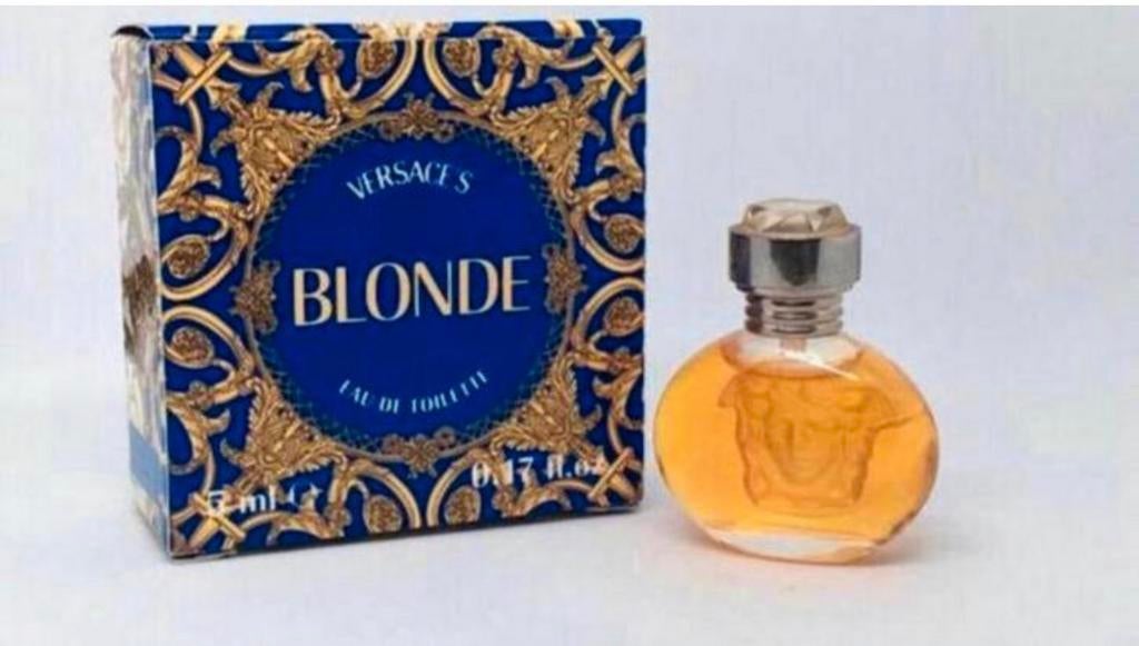 Miniatuur Blonde van Versace 5 ml eau de toilette, Verzenden, Nieuw, Miniatuur, Gevuld