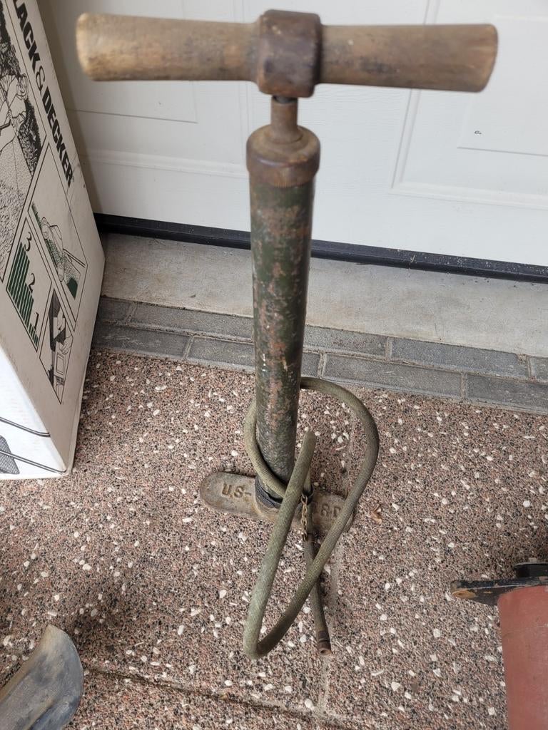 Originele WW2 Ford USA Jeep Bandenpomp, Ophalen of Verzenden