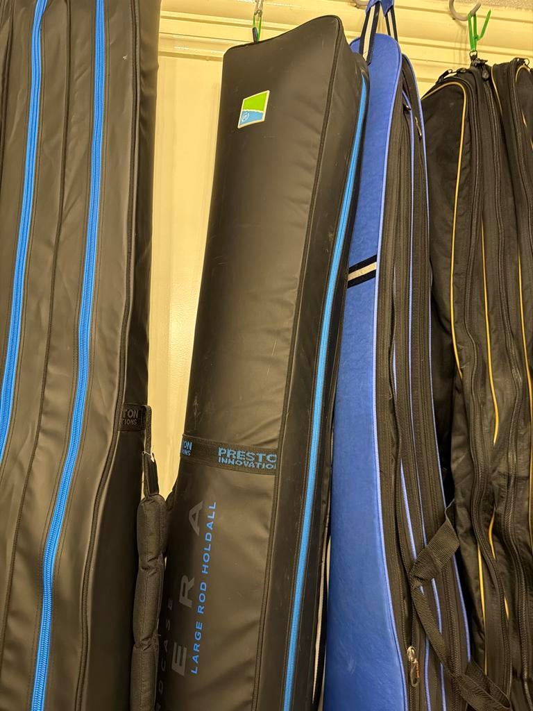 Preston Innovation Supera Large Rod Holdall Foudraal, Watersport en Boten, Hengelsport | Algemeen, Zo goed als nieuw, Koffer of Tas