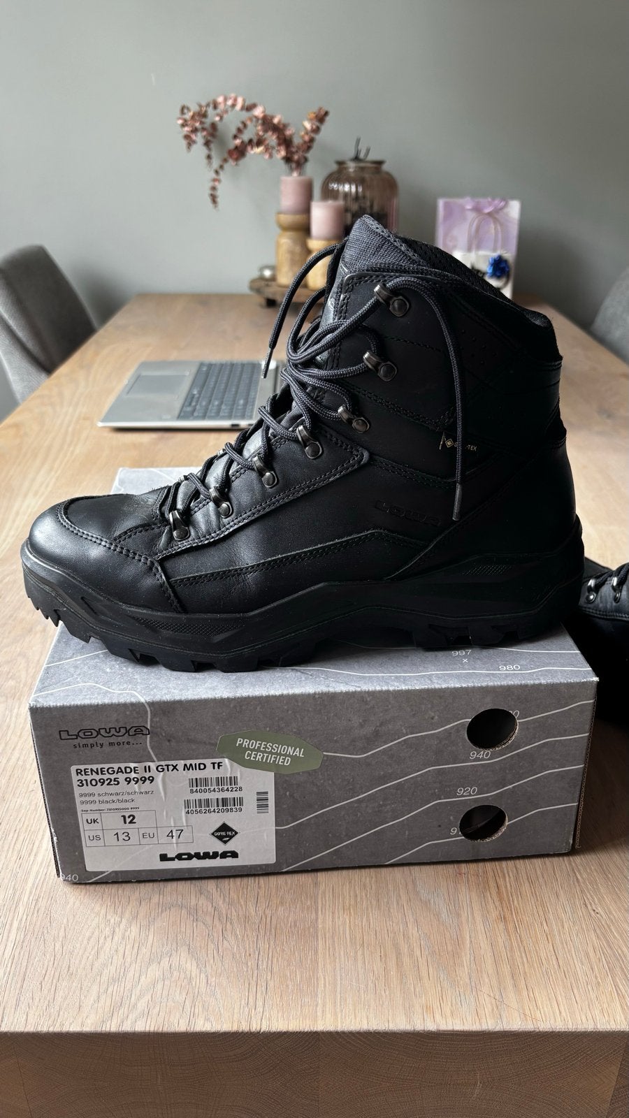 Lowa Renegade II GTX MID TF wandelschoenen maat 47, Ophalen, Zo goed als nieuw, Schoenen