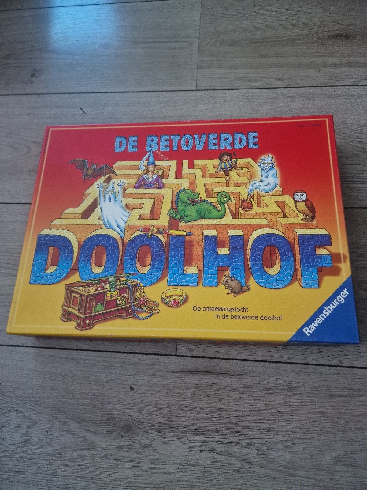 De Betoverde Doolhof - Ravensburger Bordspel, Hobby en Vrije tijd, Gezelschapsspellen | Bordspellen, Drie of vier spelers, Ophalen of Verzenden