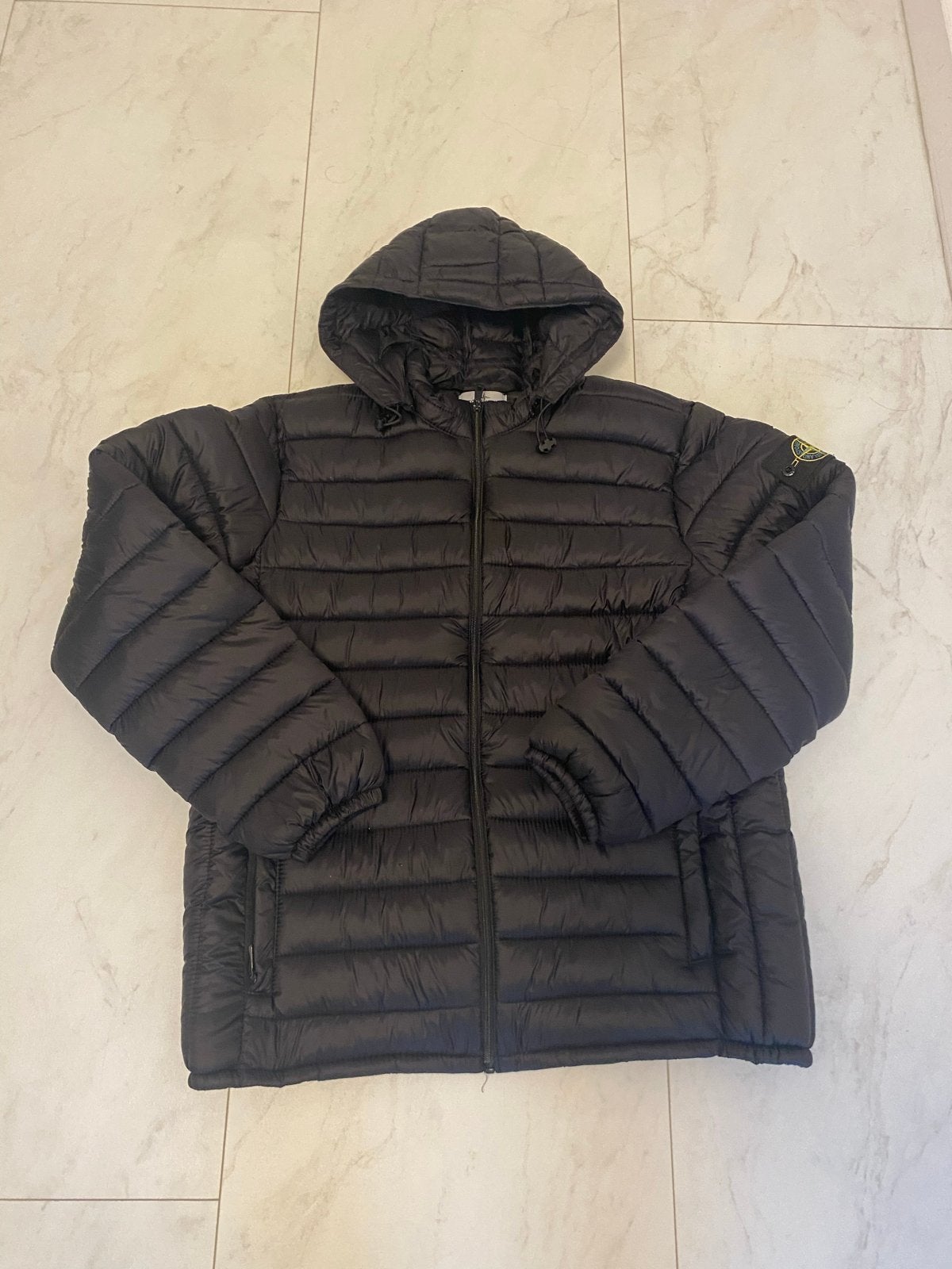 Stone Island Puffer Jacket - Nieuwstaat - Maat XL, Ophalen of Verzenden, Nieuw, Maat 56/58 (XL), Zwart