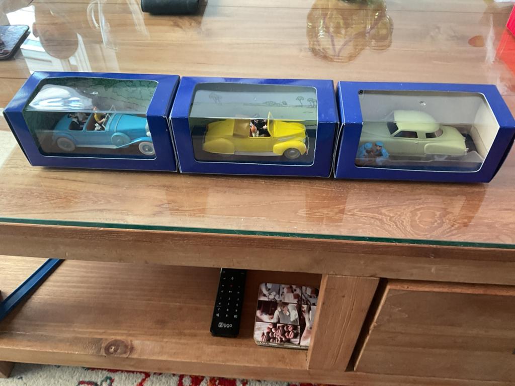 Kuifje auto,s, Ophalen of Verzenden, Zo goed als nieuw, Auto, Overige merken