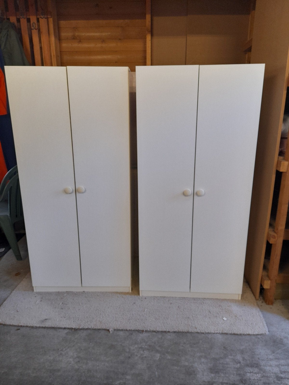 Hangkast en legkast, Ophalen, Gebruikt, 50 tot 100 cm, 150 tot 200 cm