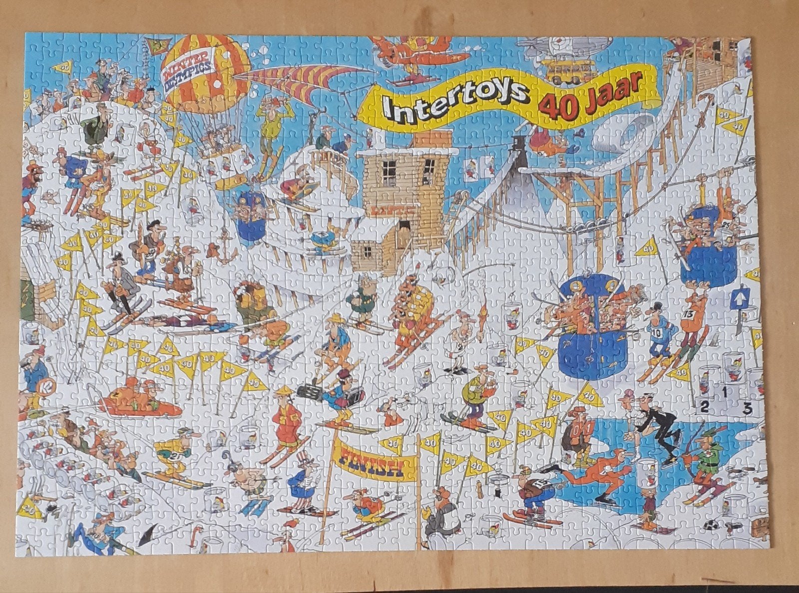 Van haasteren puzzels, Ophalen of Verzenden, 500 t/m 1500 stukjes, Zo goed als nieuw, Legpuzzel