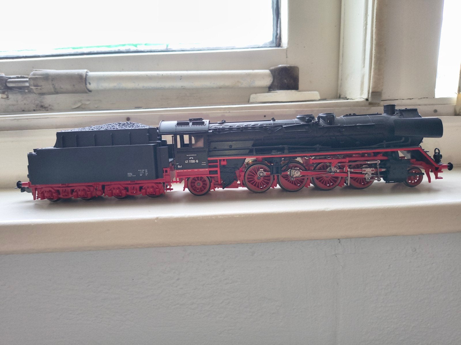 KAPOTTE PIKO H0 BR41 STOOMLOCOMOTIEF, Hobby en Vrije tijd, Ophalen, Gebruikt, Locomotief, Gelijkstroom of Wisselstroom