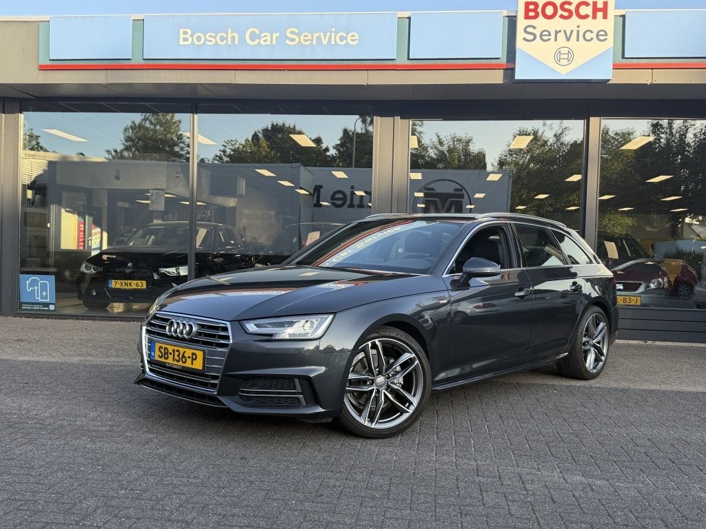 Audi A4 Avant 2.0 T MHEV S-Line “NAP” Nl auto. Mild-Hybr, Auto's, Audi, Automaat, Gebruikt, 4 cilinders, 1984 cc