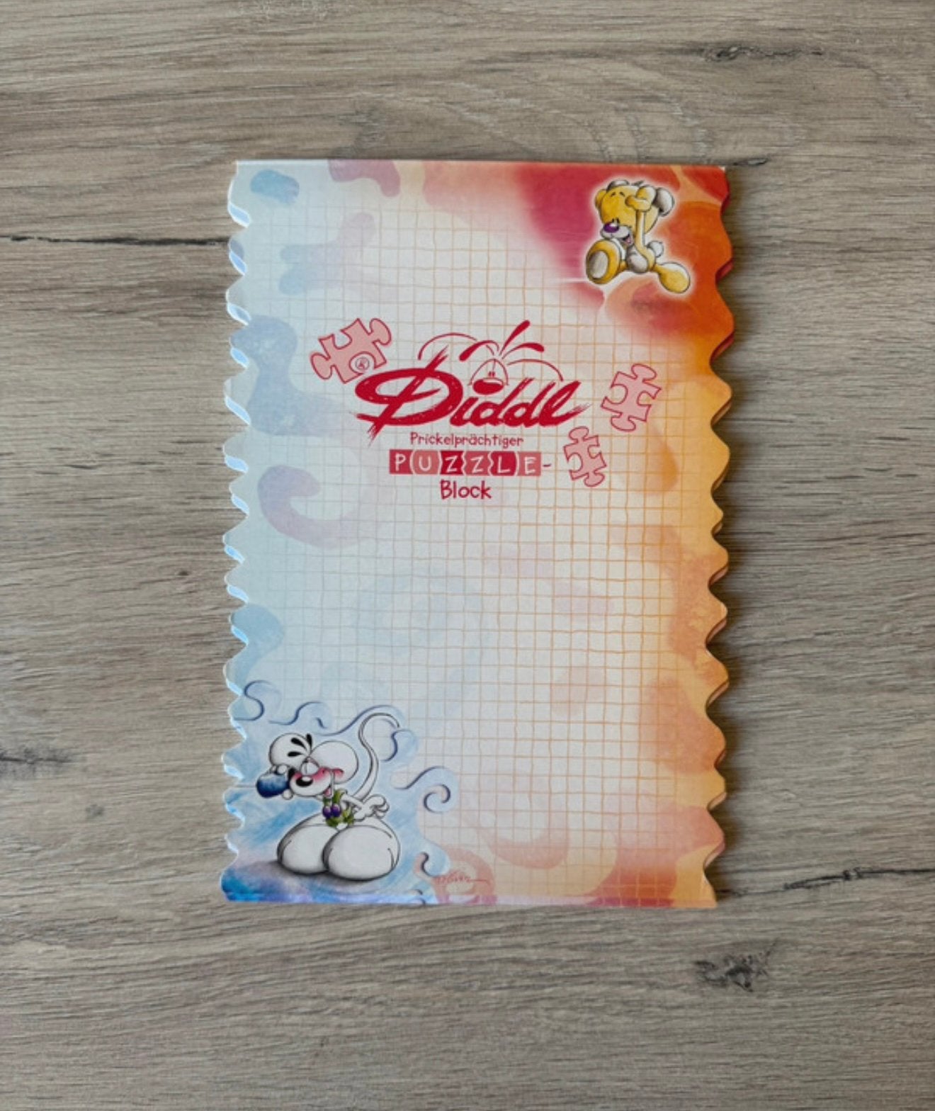 Diddl Blok, Verzamelen, Diddl, Ophalen of Verzenden, Diddl, Zo goed als nieuw, Papier, Kaart of Schrift