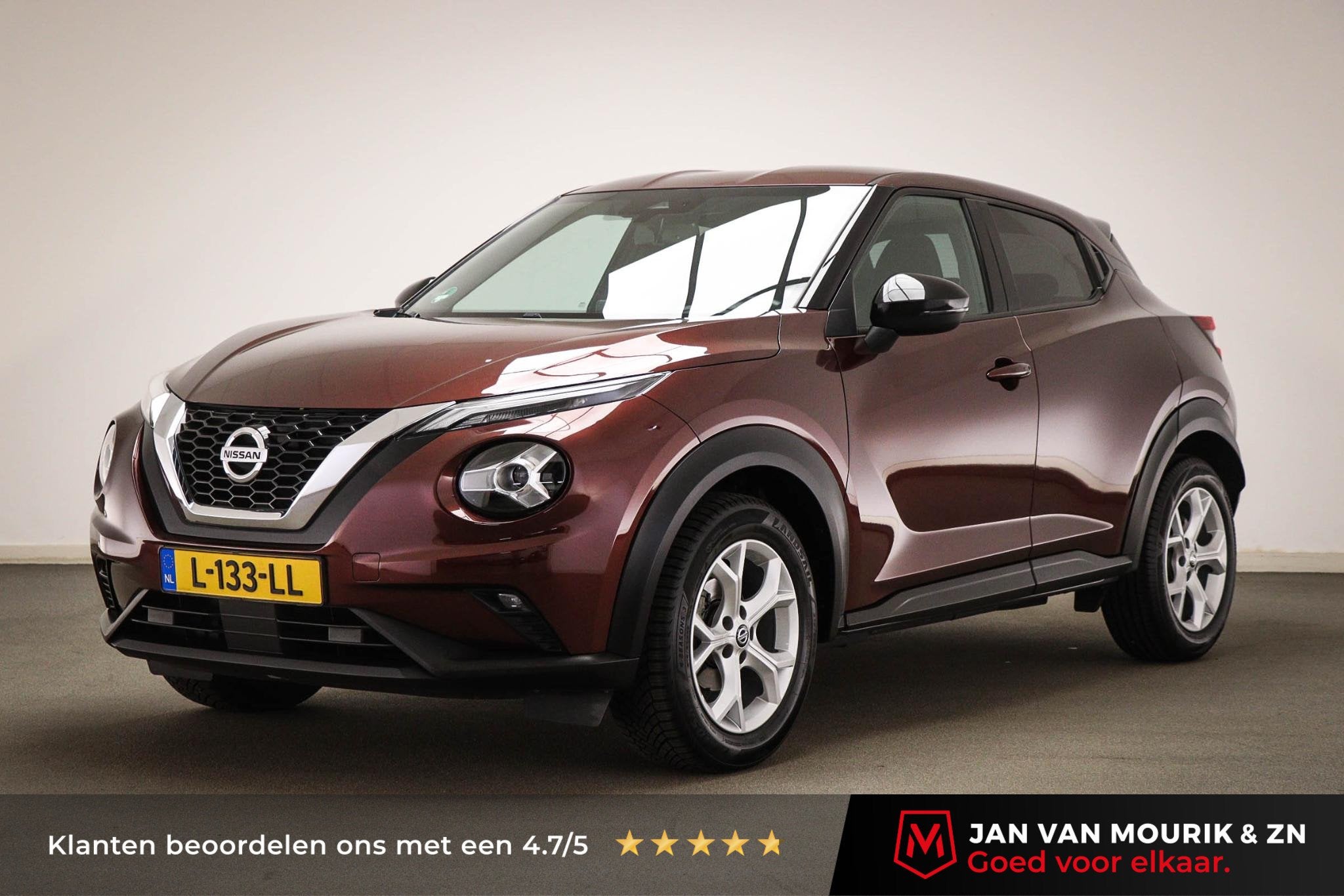 Nissan Juke 1.0 DIG-T N-Connecta | CLIMA | DAB | NAVIGATIE |, Stof, Euro 6, Bedrijf, 3 cilinders