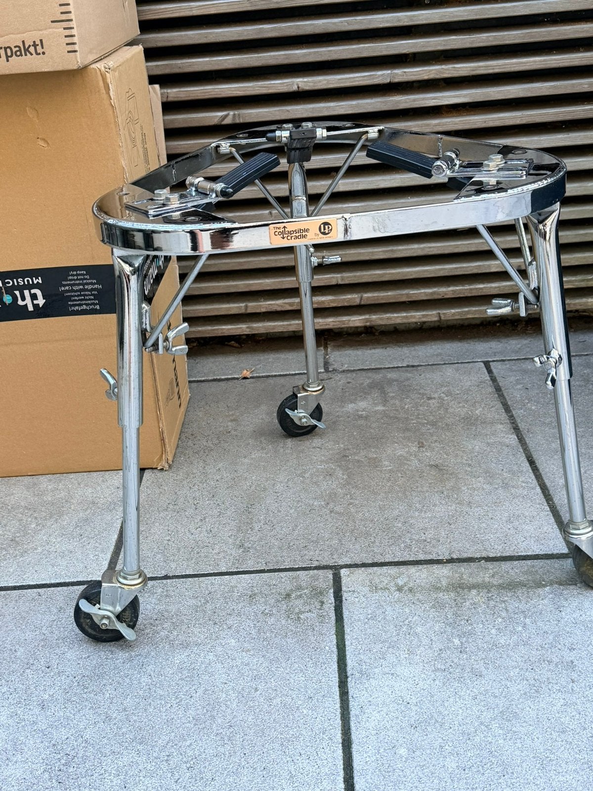 LP conga standaard Latin Percussion Collapsible Cradle (B), Muziek en Instrumenten, Ophalen, Gebruikt, Trommel