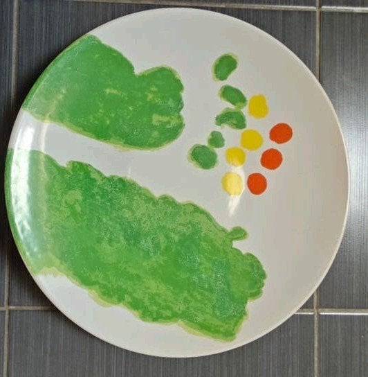 Jef Diederen Kunst bord Koninklijke Tichelaar makkum, Antiek en Kunst, Ophalen