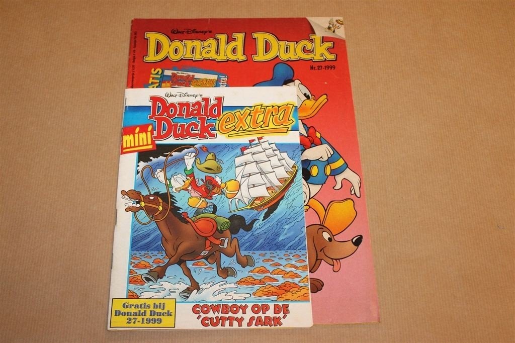 Donald Duck 27 1999 — Met Cowboy op de Cutty Sark, Eén stripboek, Ophalen of Verzenden, Gelezen