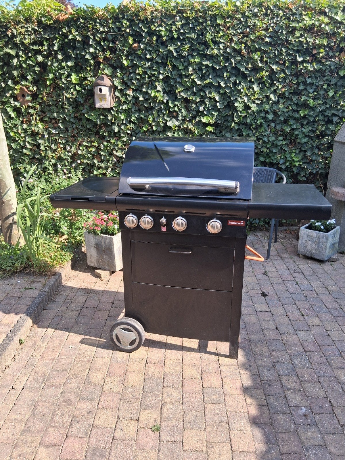 Gas barbecue 4 pits, Ophalen of Verzenden, Zo goed als nieuw