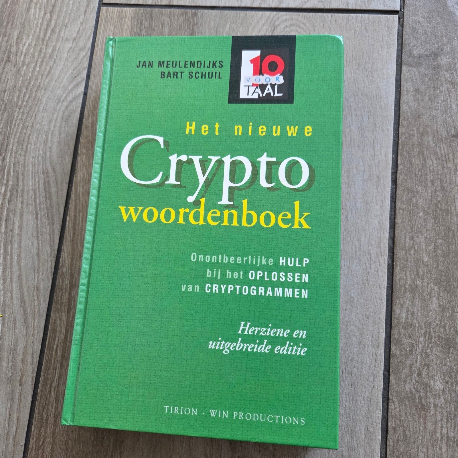J. Meulendijks - Het nieuwe cryptowoordenboek, Hobby en Vrije tijd, Ophalen of Verzenden, Minder dan 500 stukjes, Gebruikt