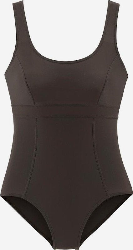 Lascana Optimizer shaping badpak 42E bruin, Kleding | Dames, Badmode en Zwemkleding, Lascana, Bruin, Badpak, Ophalen of Verzenden
