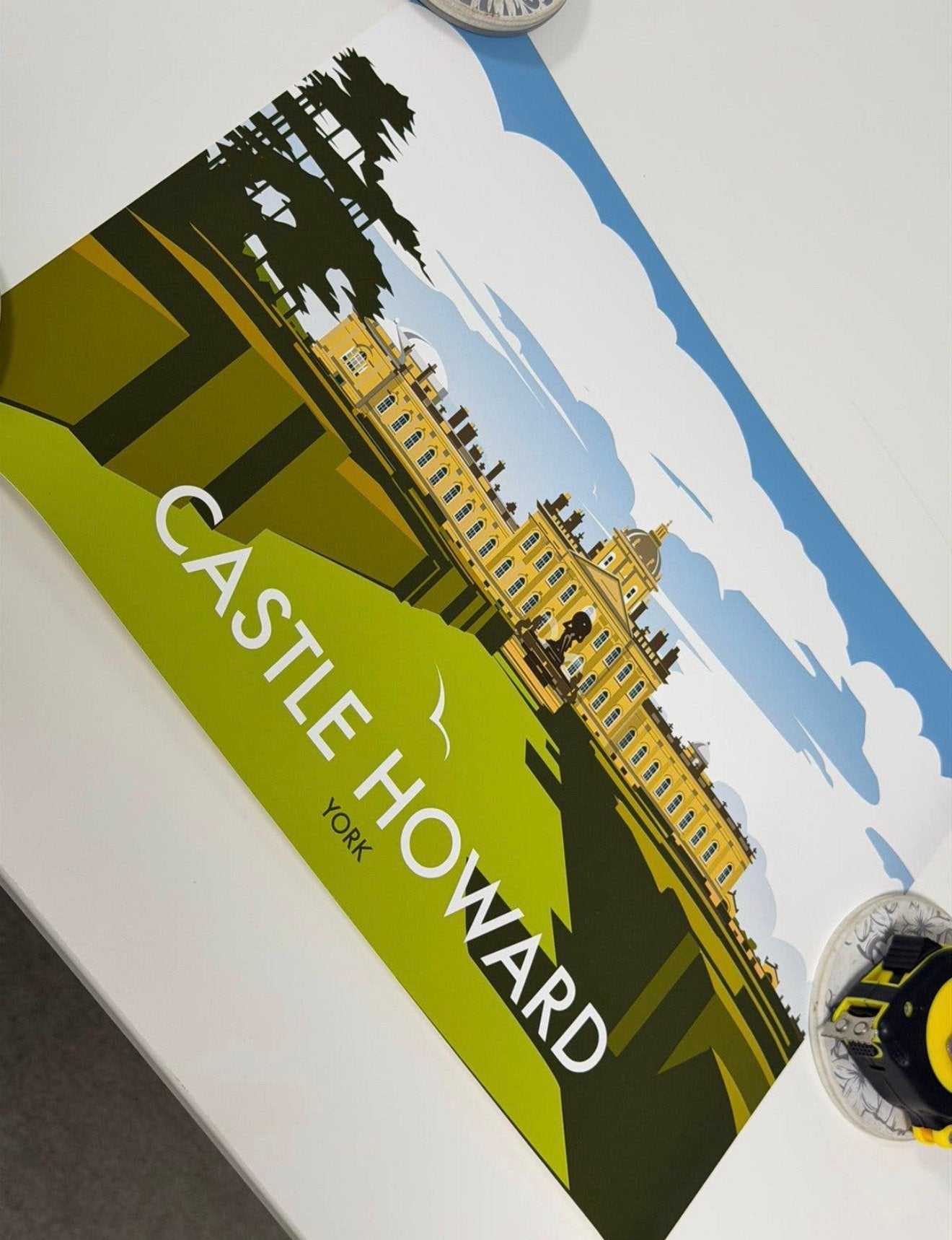 Castle Howard, York Art Print by Dave Thompson – A3 Poster, Ophalen of Verzenden, Nieuw, A1 t/m A3