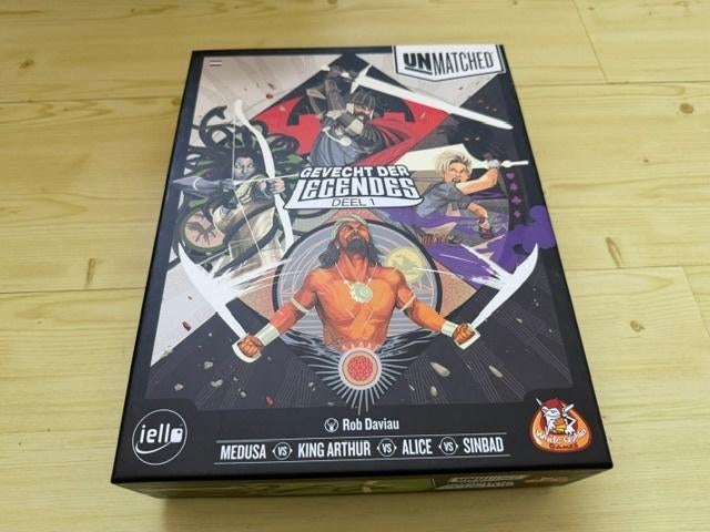 Unmatched: gevecht der legendes, Hobby en Vrije tijd, Gezelschapsspellen | Bordspellen, Een of twee spelers, Ophalen of Verzenden