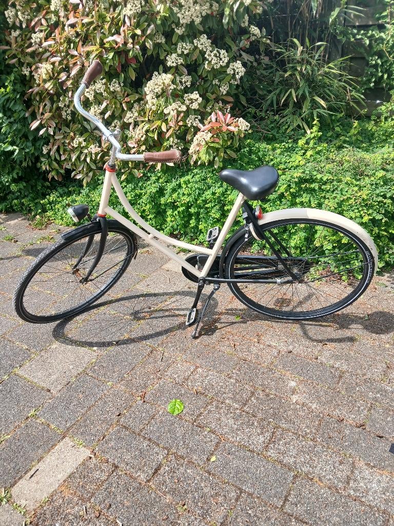 Fiets, Fietsen en Brommers, Fietsen | Dames | Damesfietsen, Gebruikt, Overige merken, 47 tot 50 cm, Terugtraprem, Ophalen