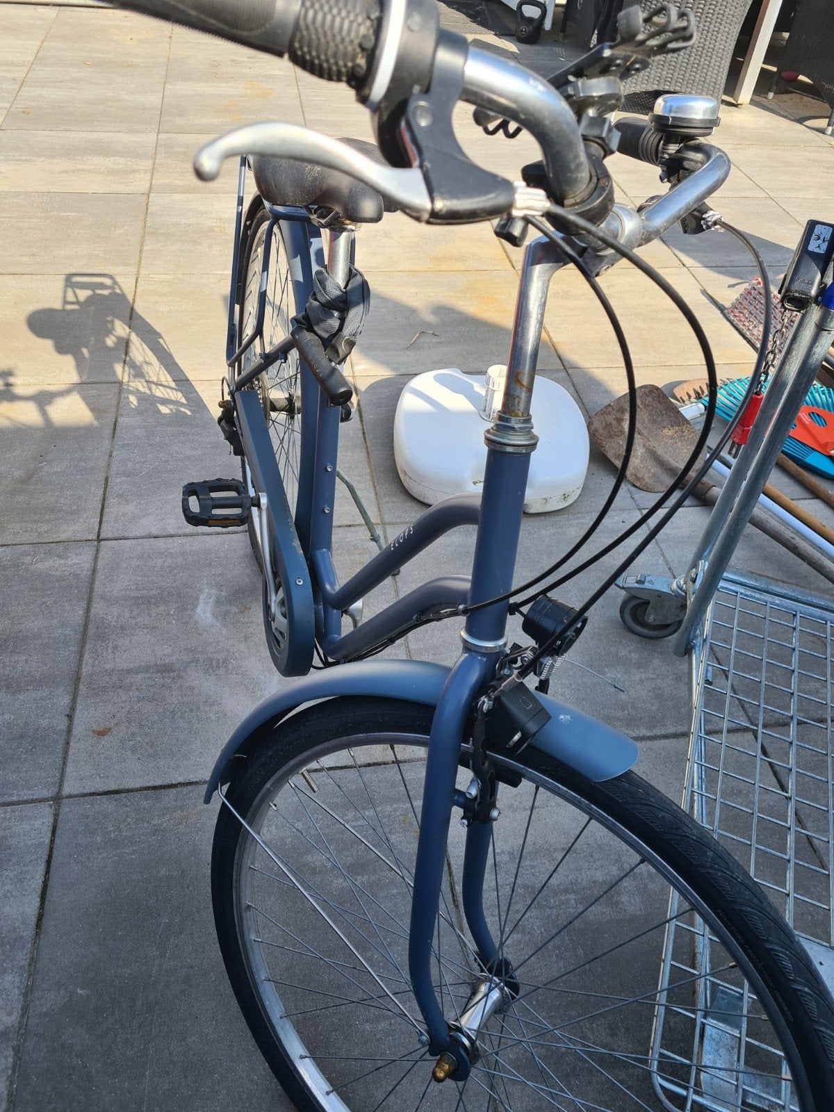 Damesfiets - Elops, Fietsen en Brommers, Fietsen | Dames | Damesfietsen, Terugtraprem, 50 tot 53 cm, Ophalen, Overige merken