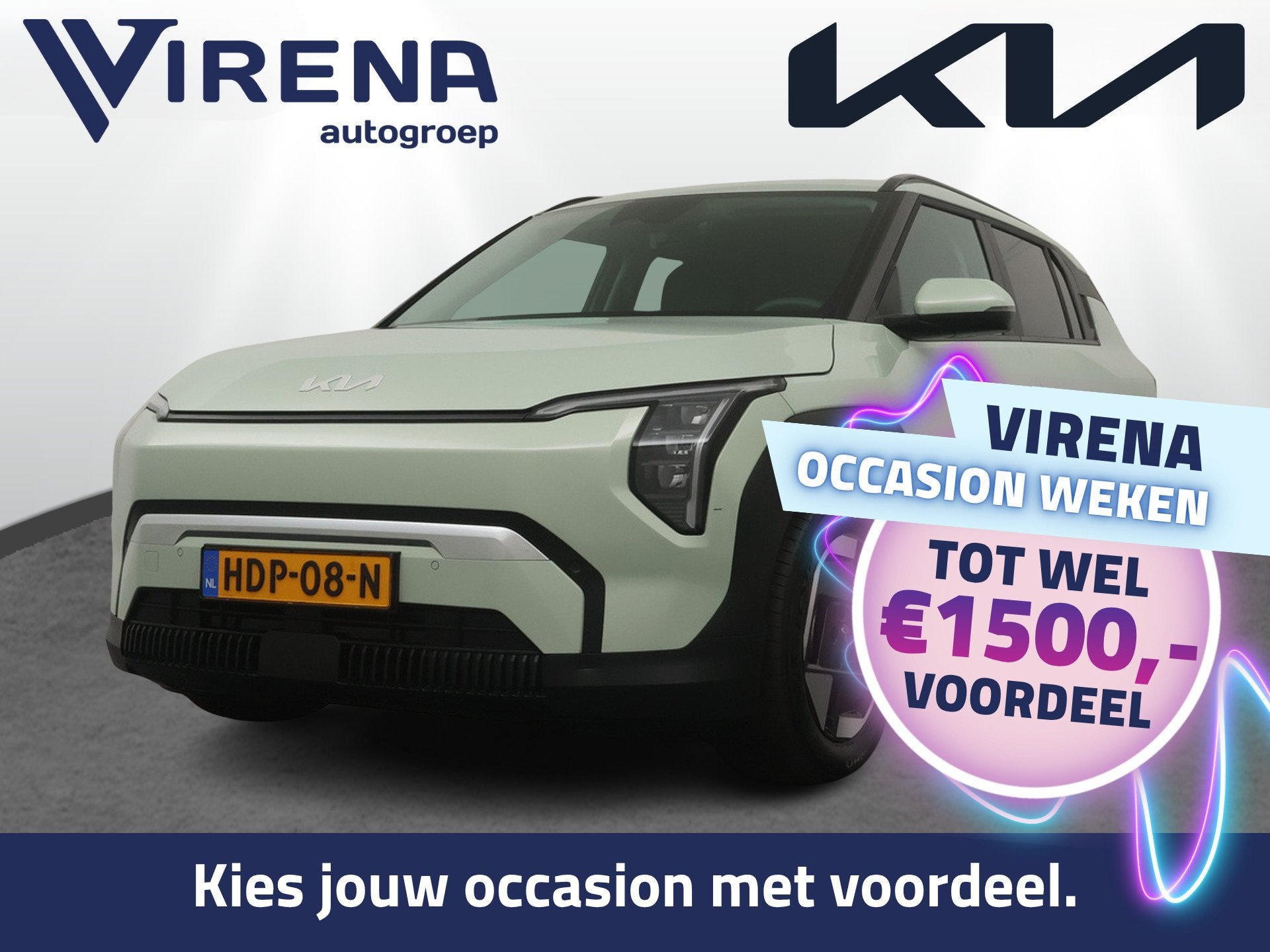 Kia EV3 Plus 58.3 kWh - Stoel-/stuurverwarming - Cruise Cont